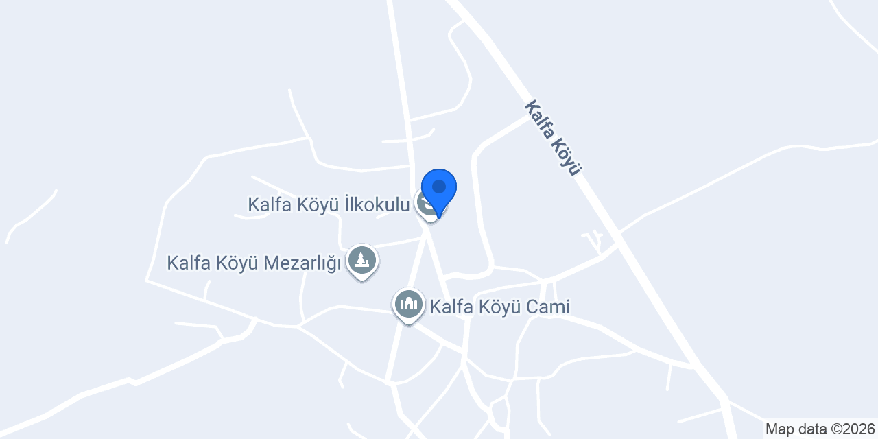 Kalfa Köyü İlkokulu konumu