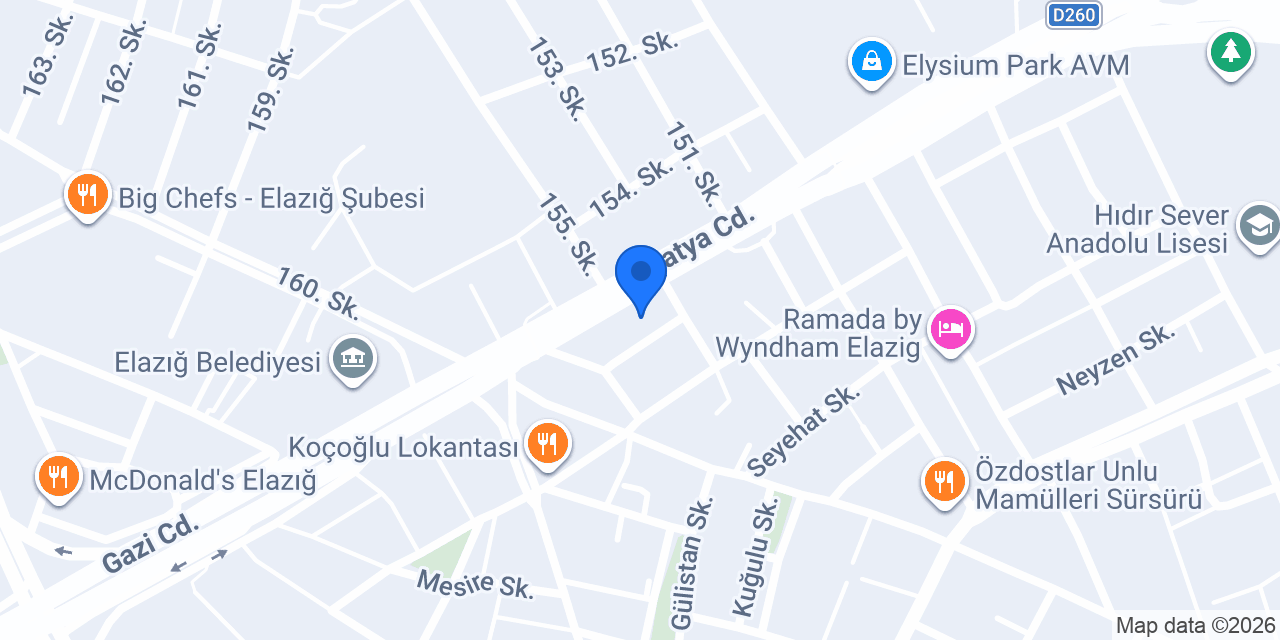 Reçina Yapı Ltd Şti konumu