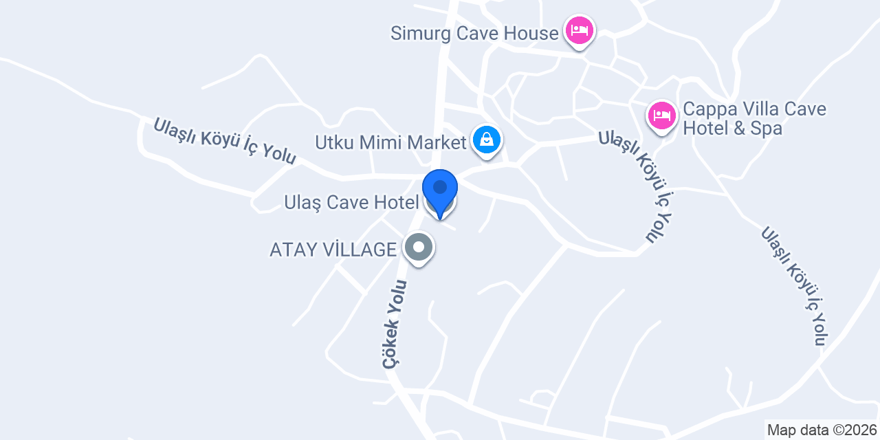 Ulaş Cave Hotel konumu