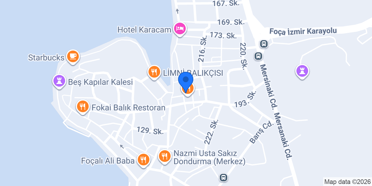 Komagene Foça konumu