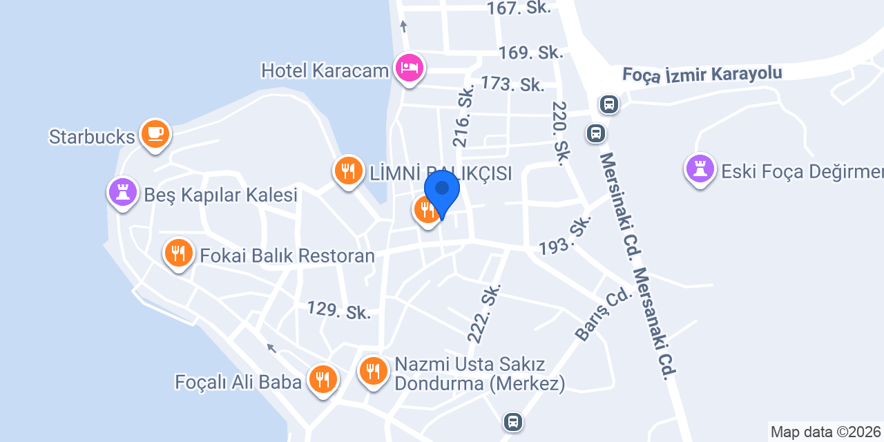 Foça KAPLAN Elektrik konumu