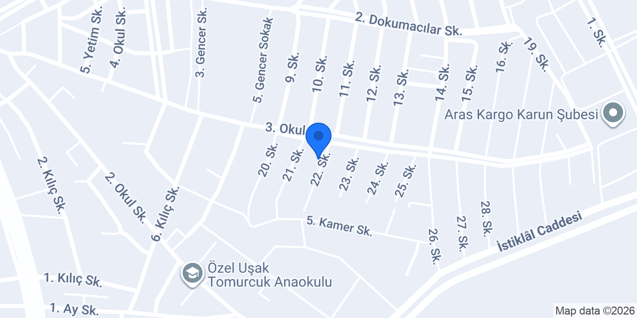 AK OTOMOTİV FORD YEDEK PARÇA konumu
