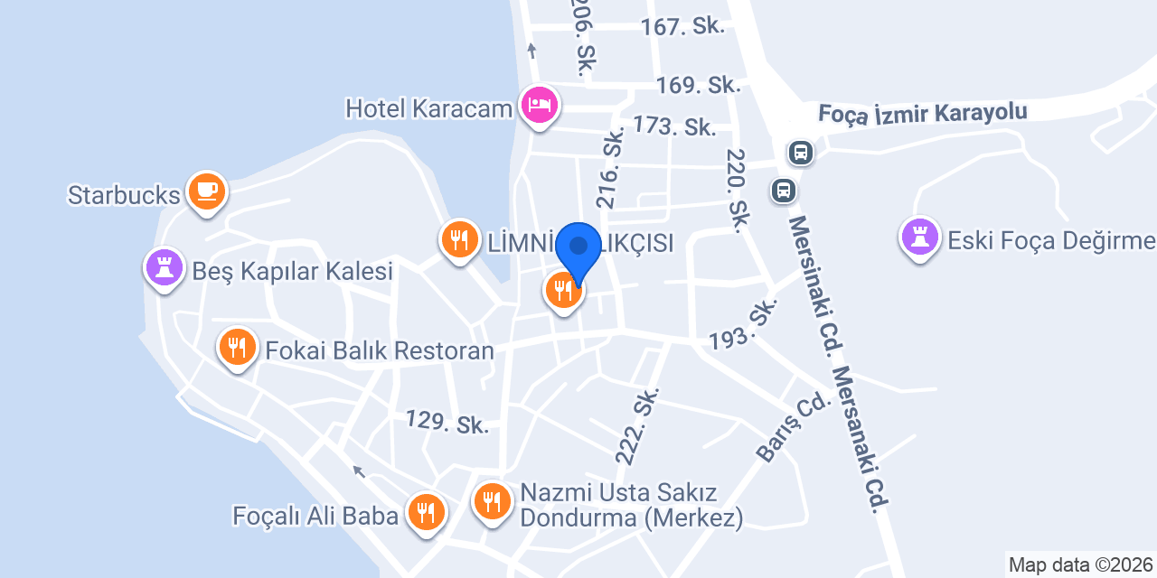 Teos Avlu konumu