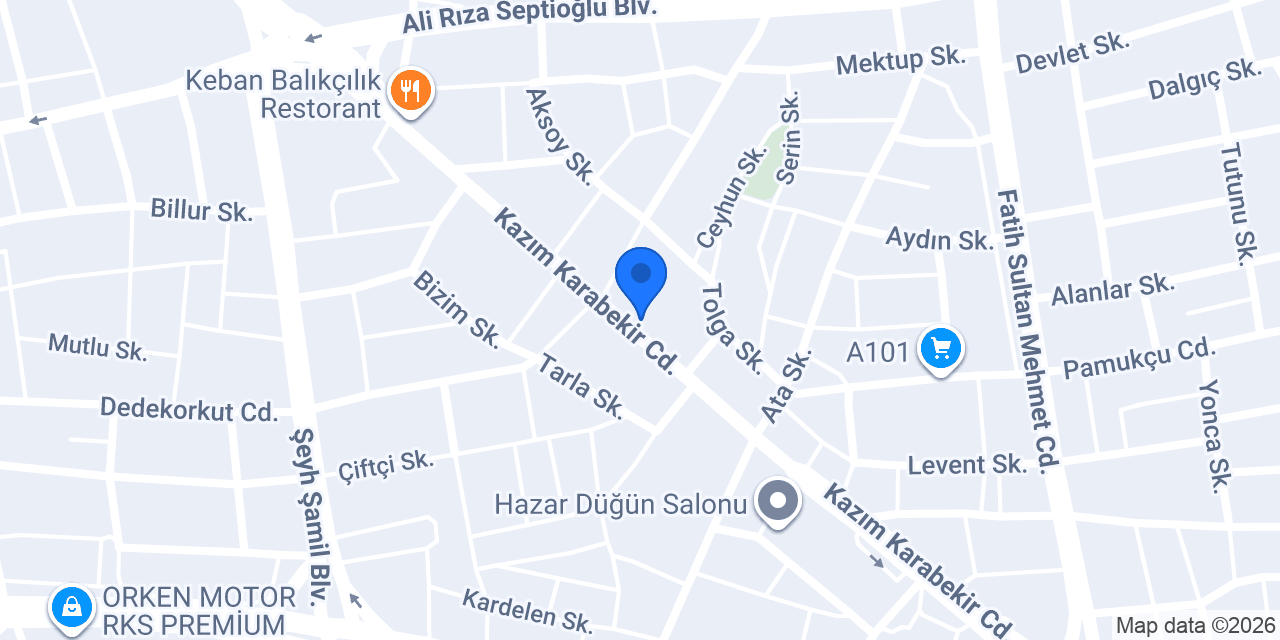 Yeşildal Elektrik konumu