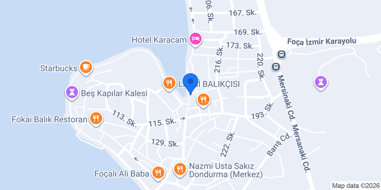 Keyf-i Meyhane Foça konumu