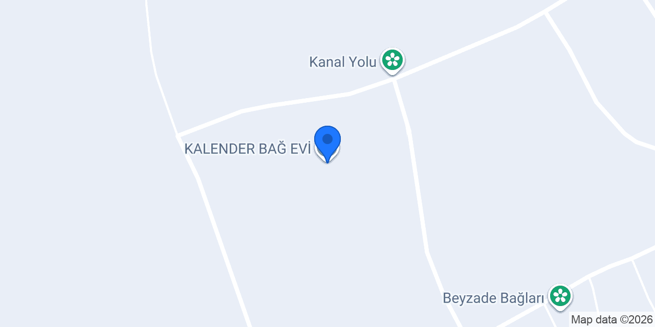 KALENDER BAĞ EVİ konumu