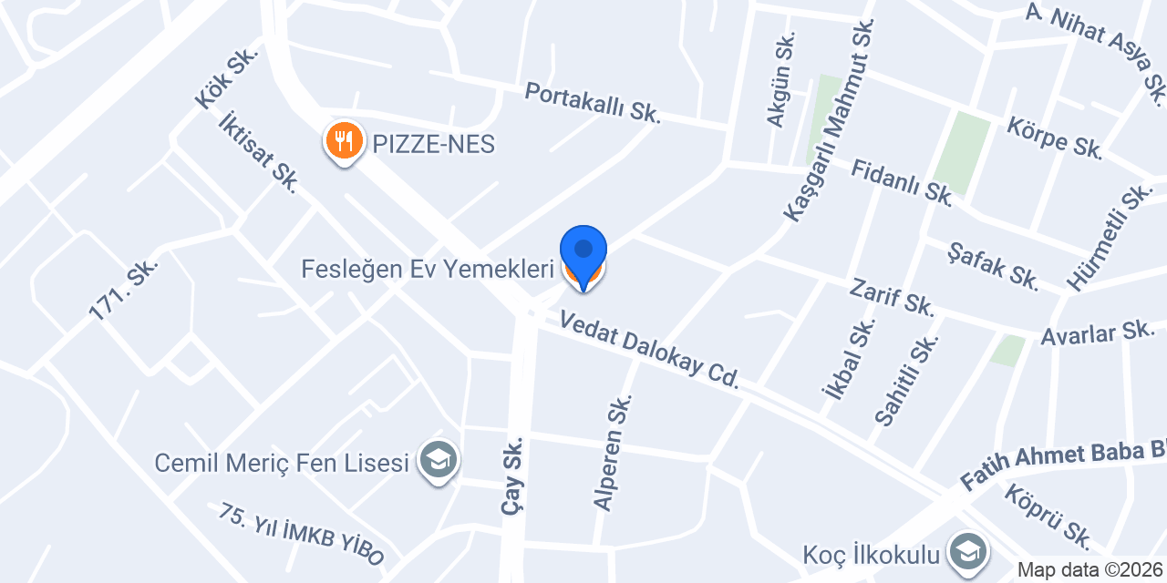 Fesleğen Ev Yemekleri konumu