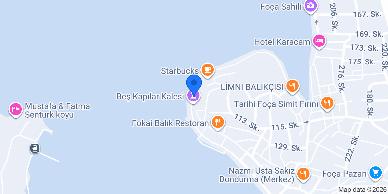 Deniz Yıldızı Tekne Turu konumu