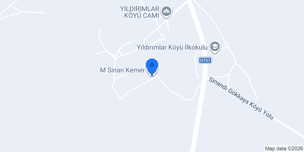 M Sinan Kemer konumu