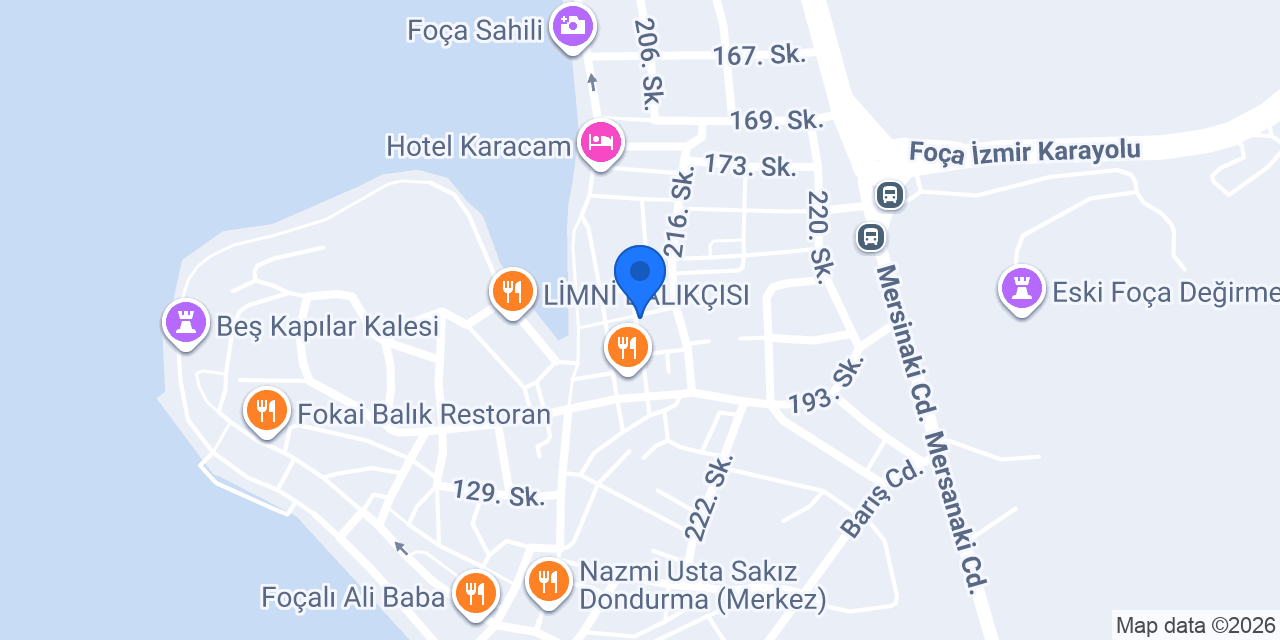 Libum Foça Cafe&Patisserie konumu