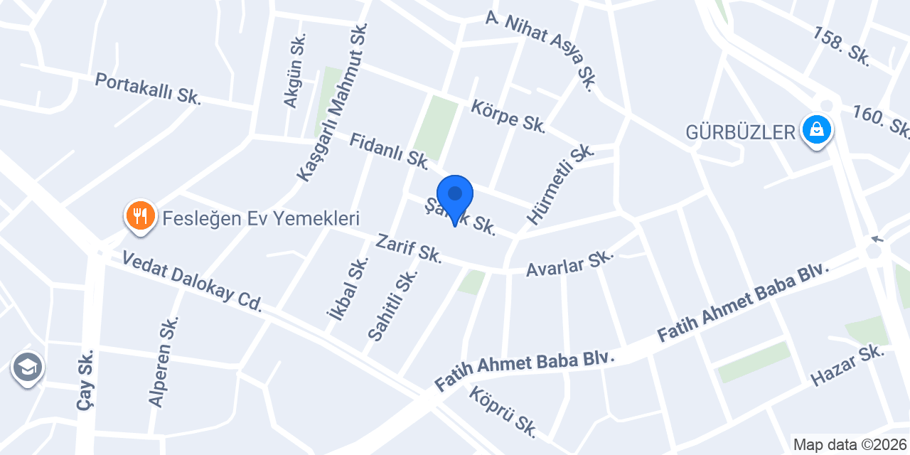 Kuaför ÜNLÜ konumu
