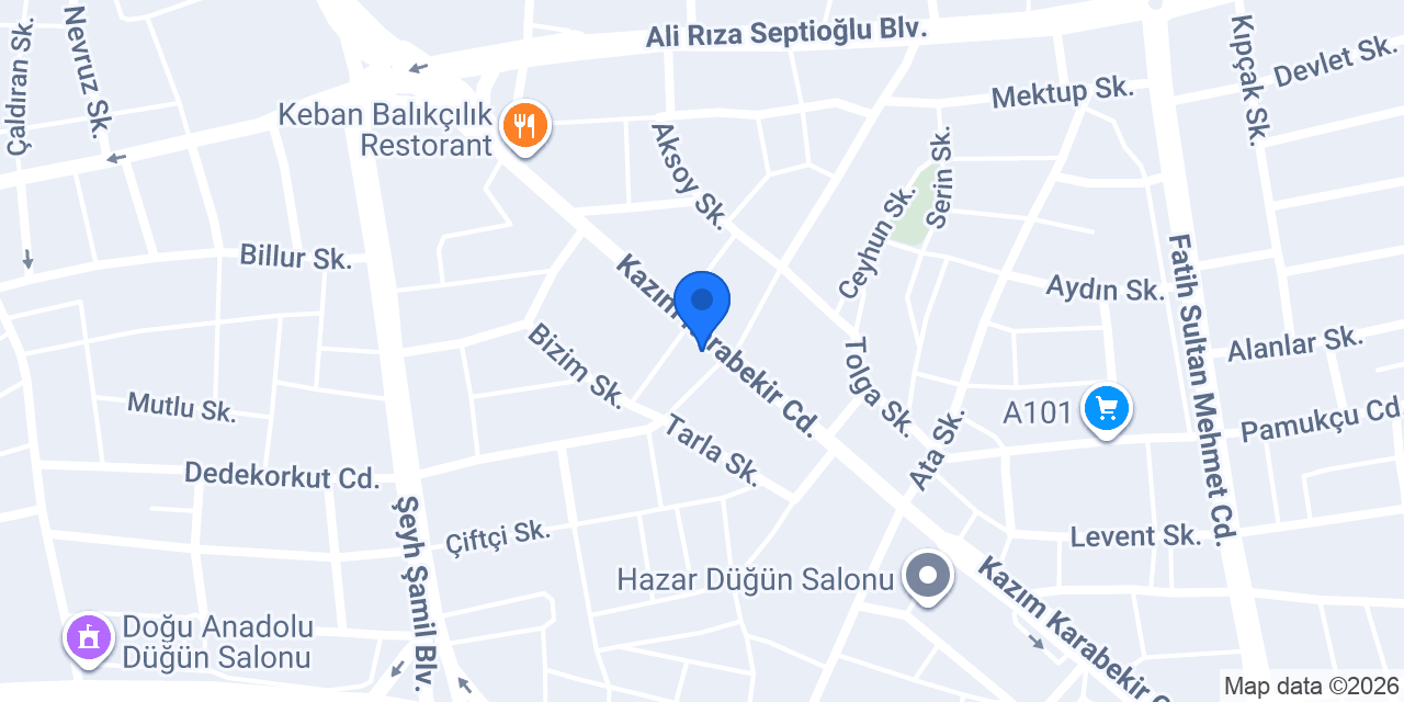 Öz Çakmak Kasabı konumu