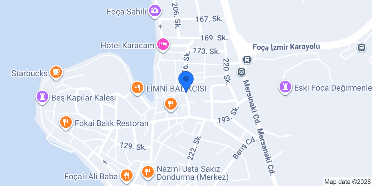 Mordeniz Unlu Mamulleri konumu