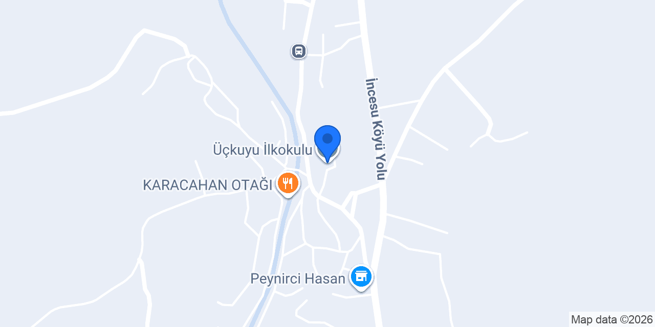 Üçkuyu İlkokulu konumu