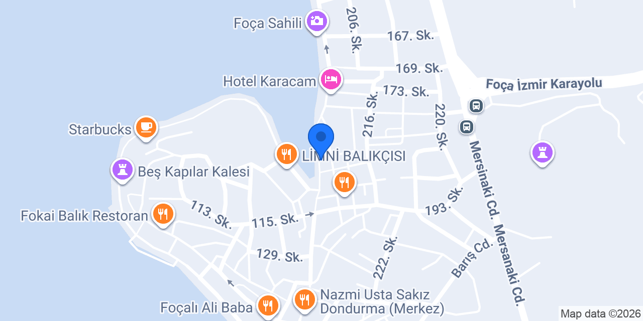 Foça Serpme Kahvaltı konumu