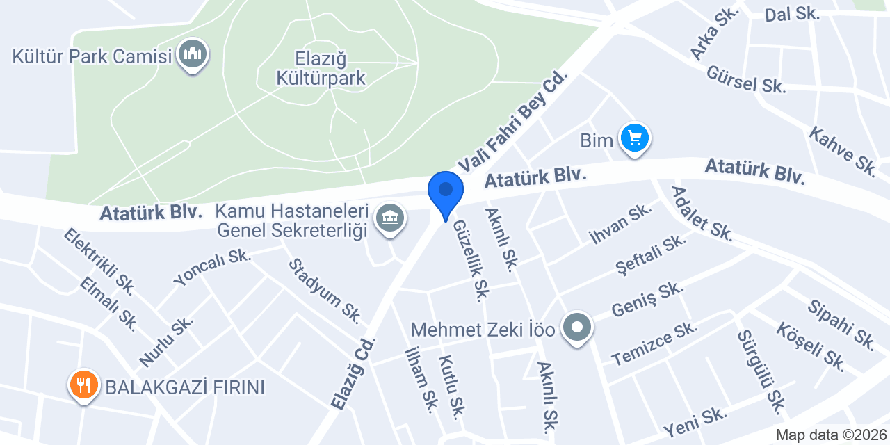 çilingir elazığ konumu