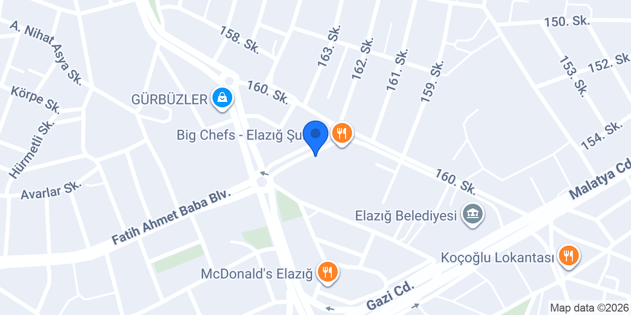 COLOMBİA COFFEE ELAZIĞ konumu