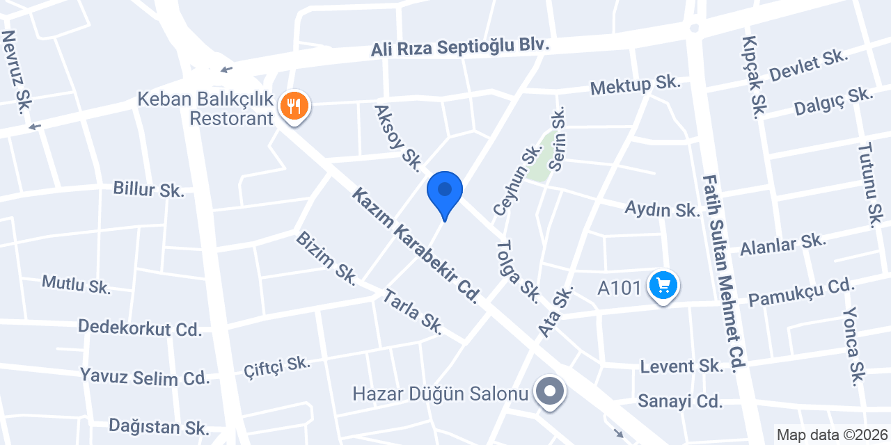 ADF Çelik Konstrüksiyon konumu