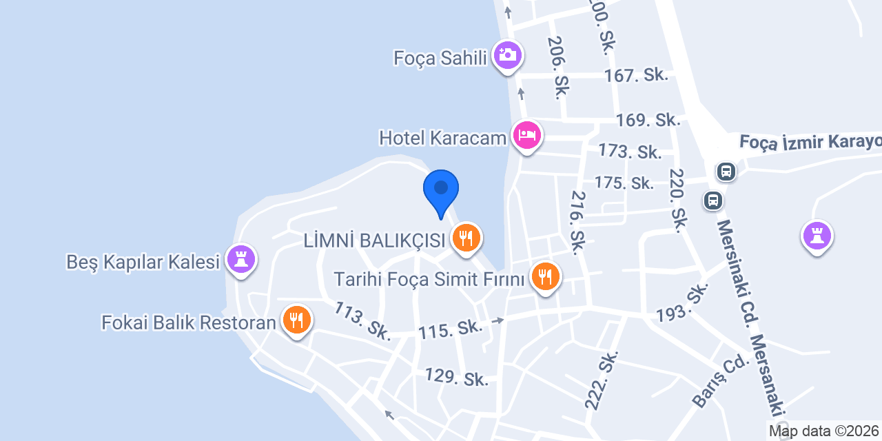 Foça SANTRA Playstation salonu konumu