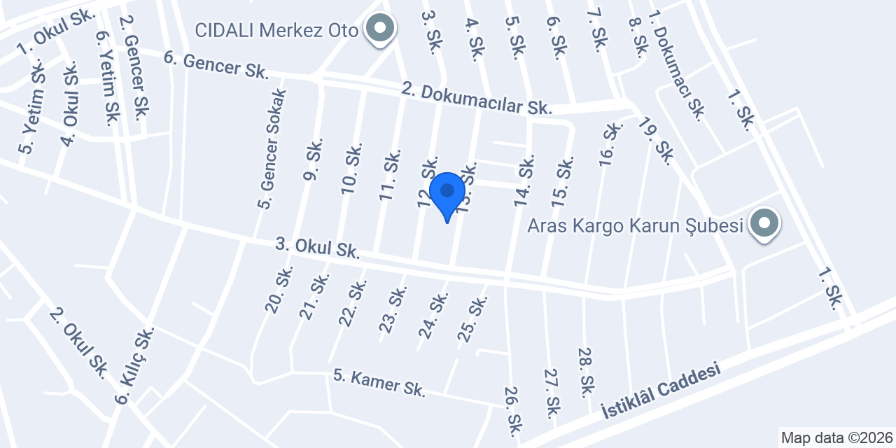 Coşkunlar Torna konumu