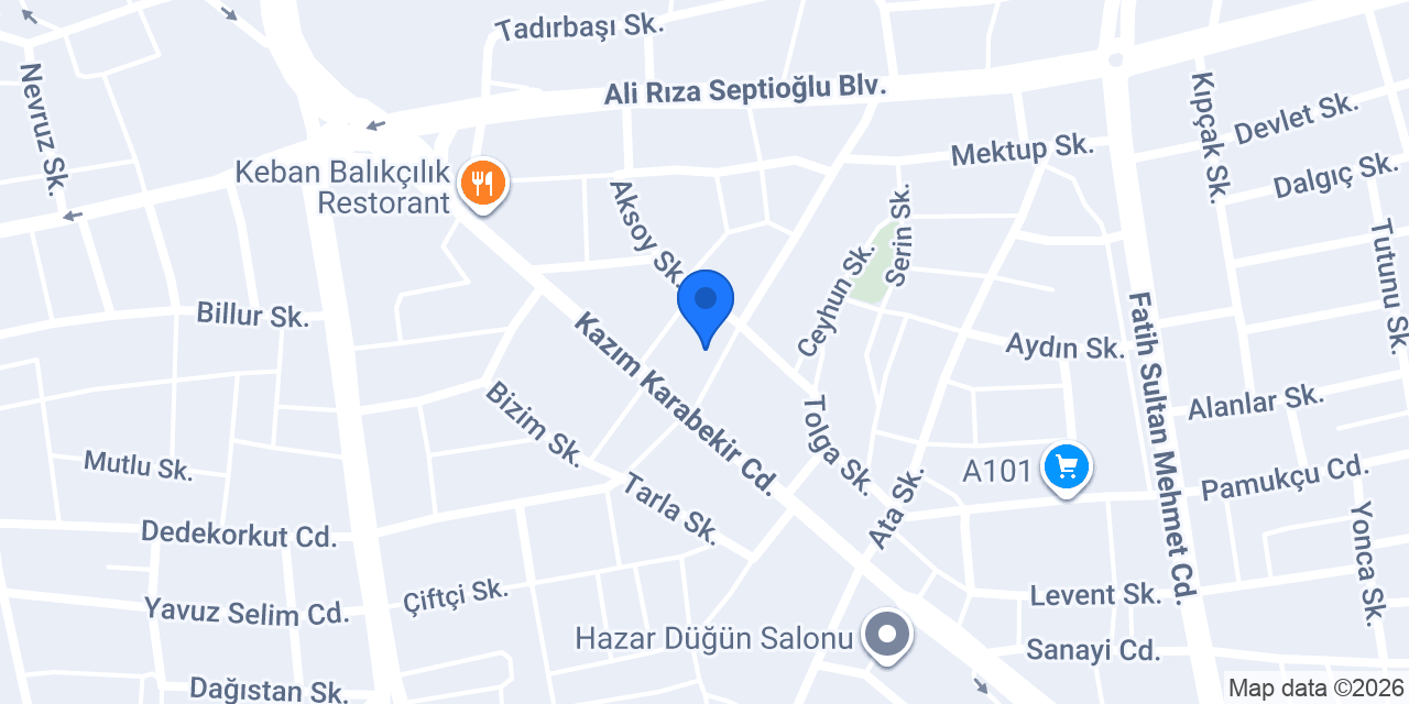 Ozan Reklam konumu