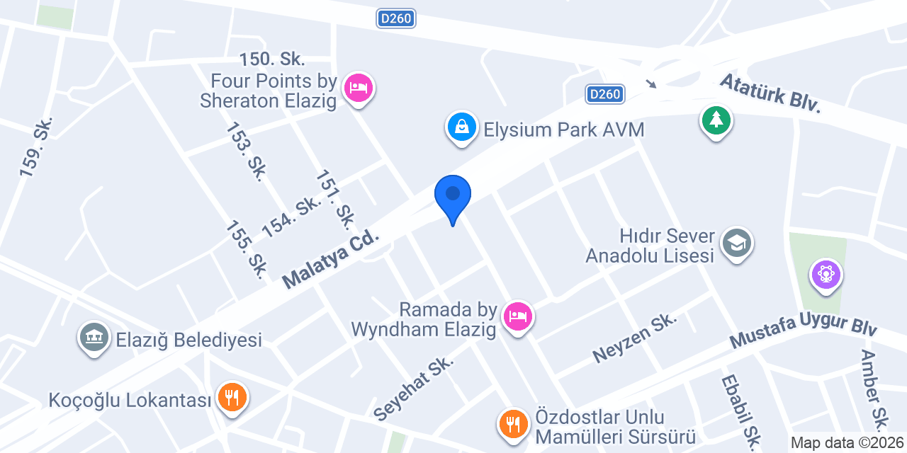 Gülşen Kutluer Klinik konumu