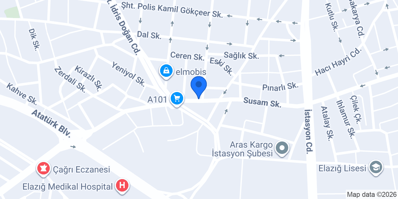 Nurselim Et & Et Ürünleri konumu