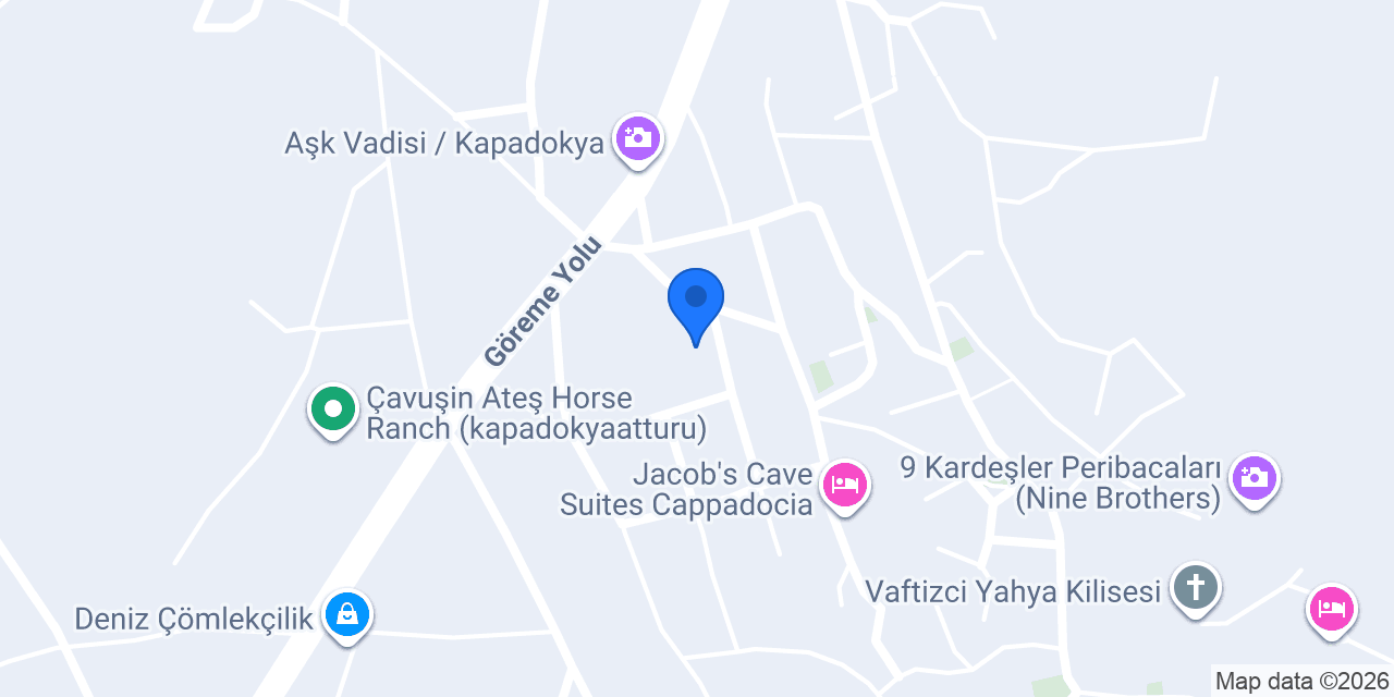 Kapadokya Turizm konumu