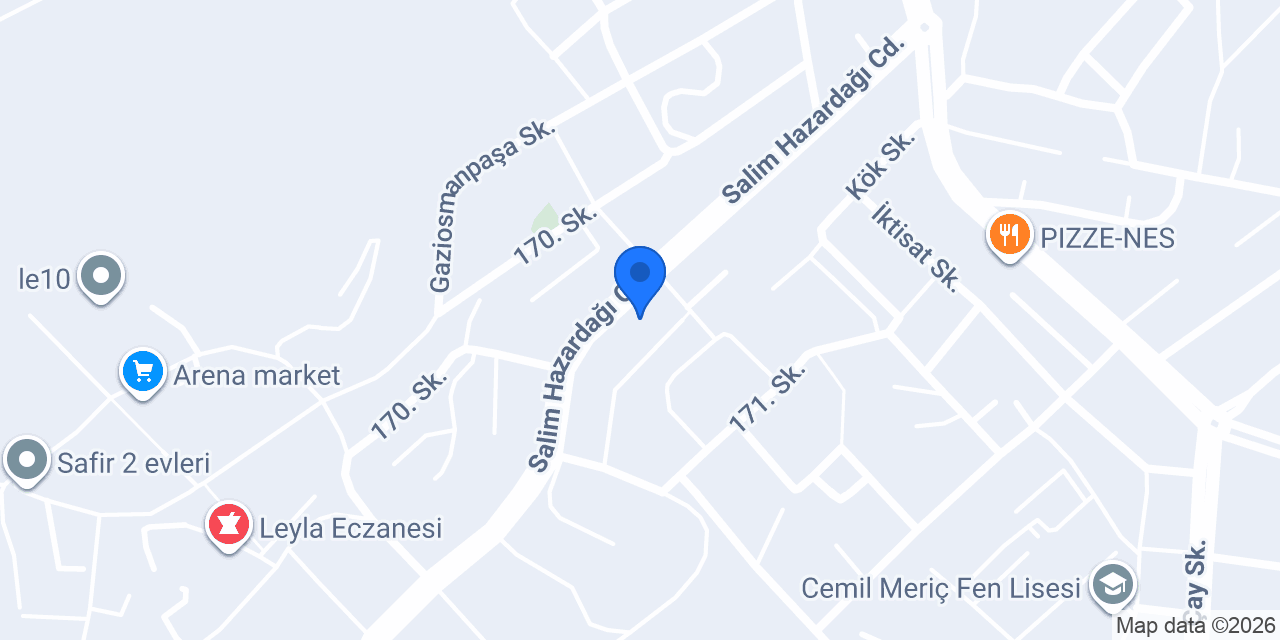 Kılınç Gurme Kasap konumu