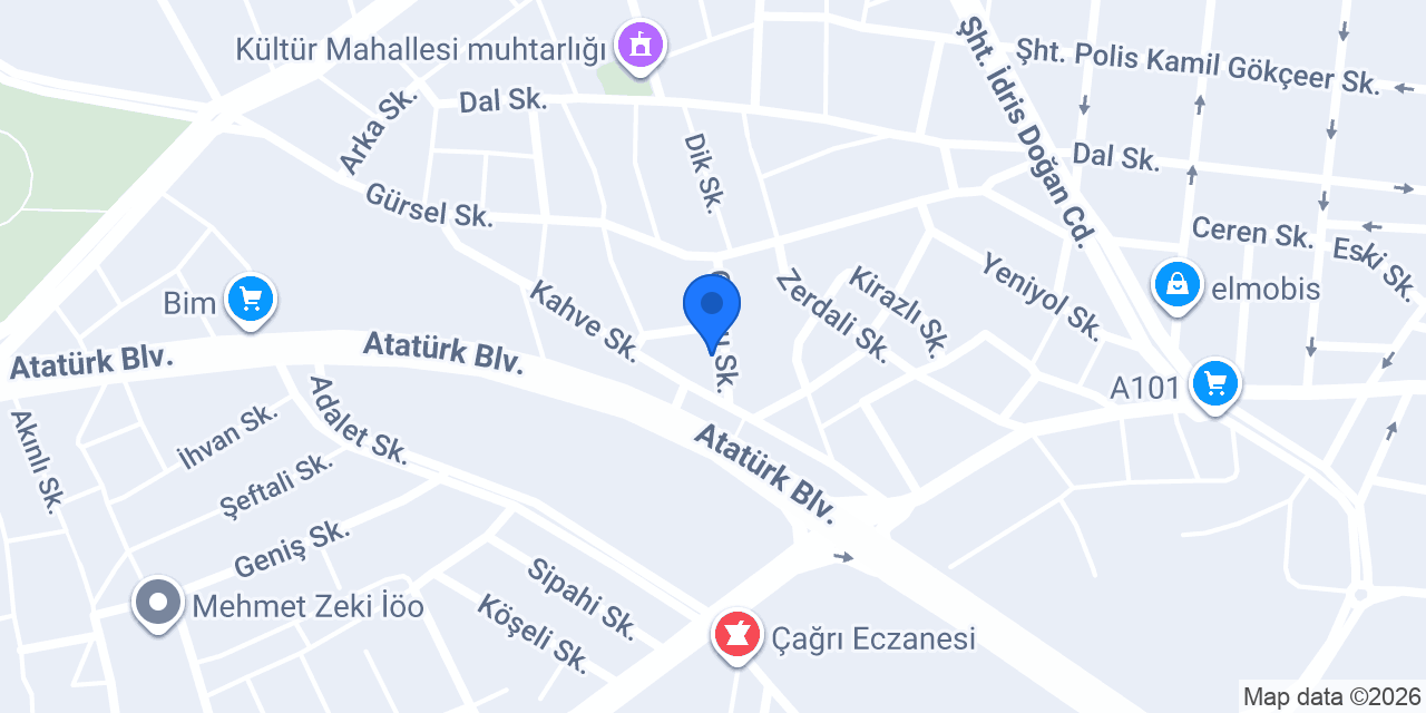 Bakır Nakliyat konumu