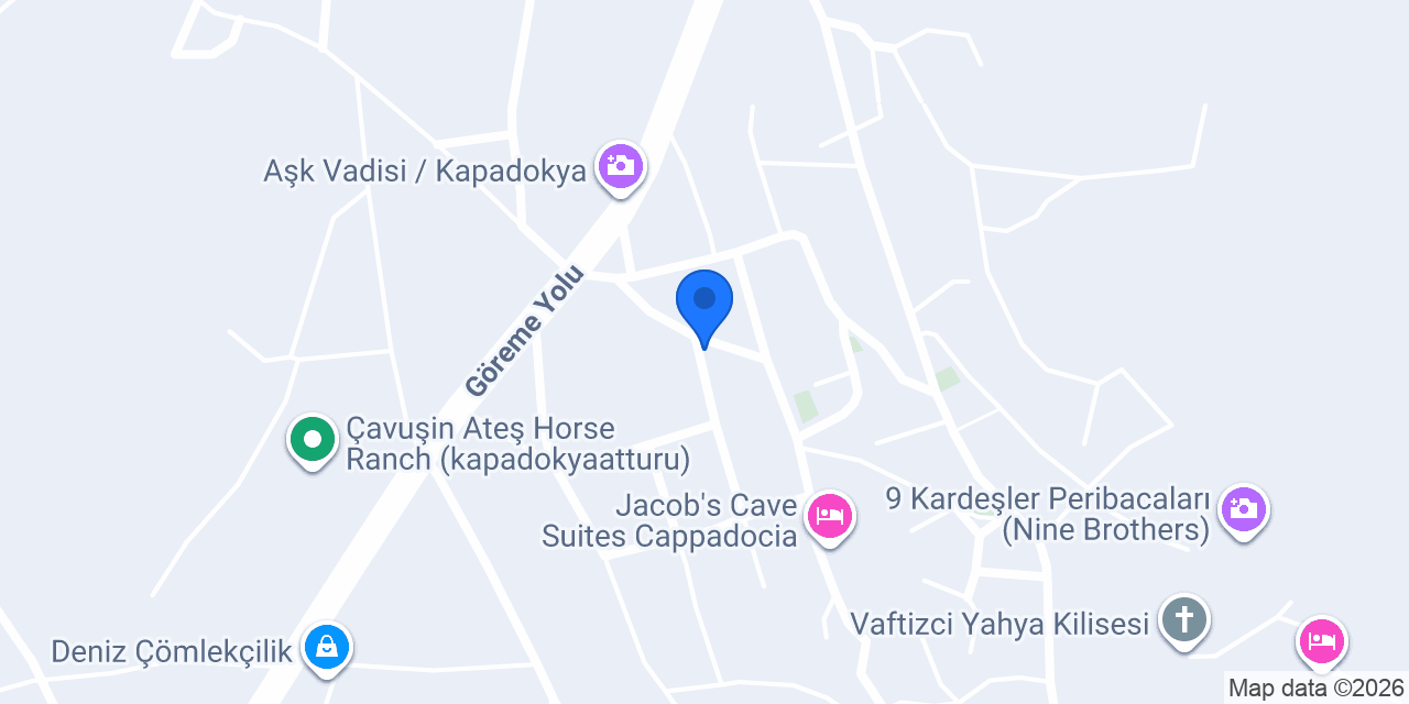 Zultanite Cappadocia Otel konumu