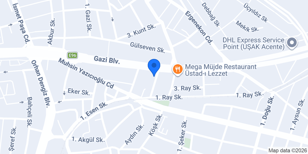 Tuana Hukuk Bürosu konumu