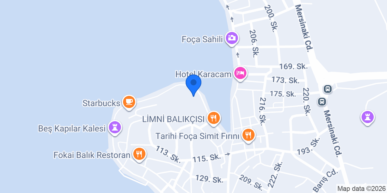 Liman Balık Restaurant konumu