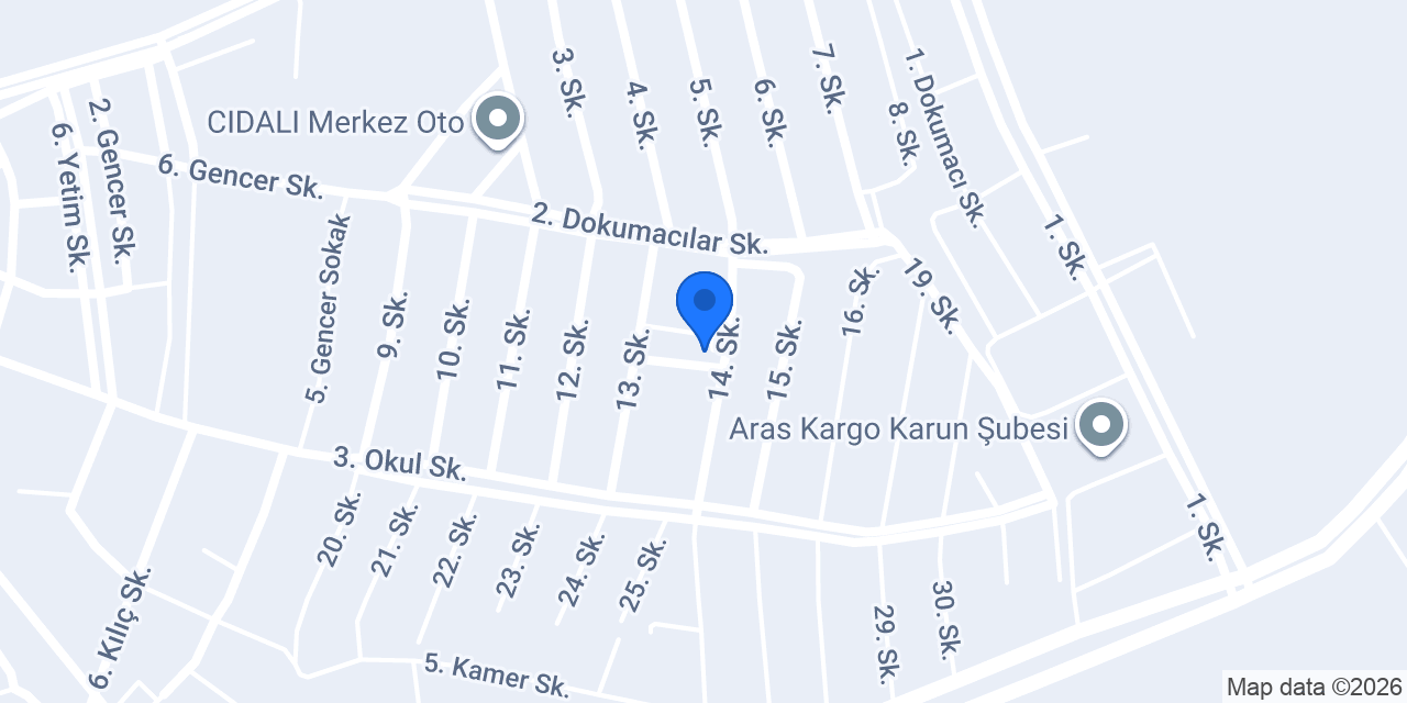 Auto King - Uşak Oto Servis konumu