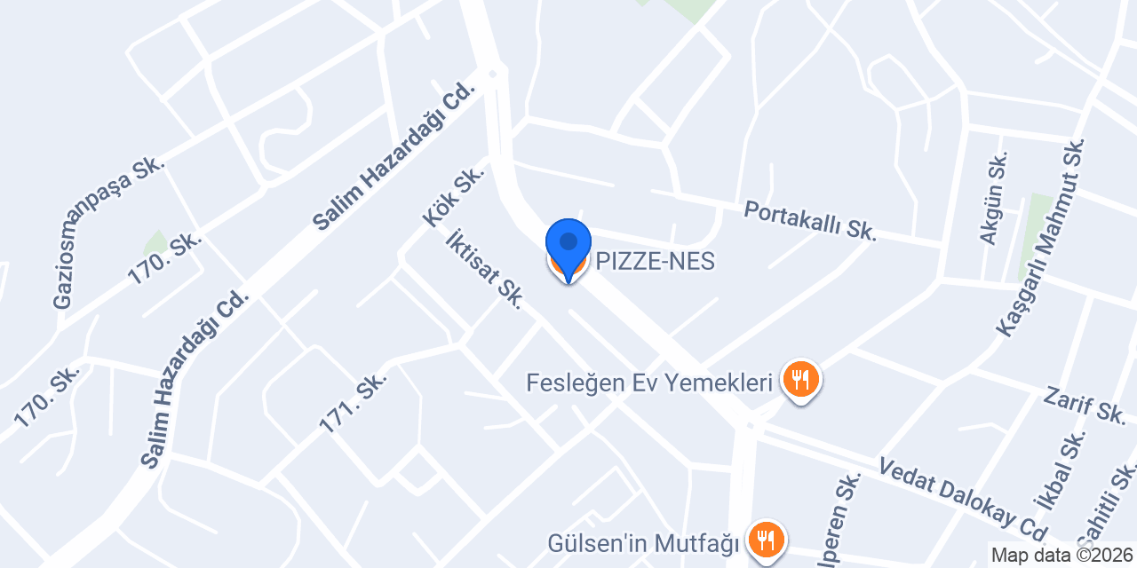 PIZZE-NES konumu