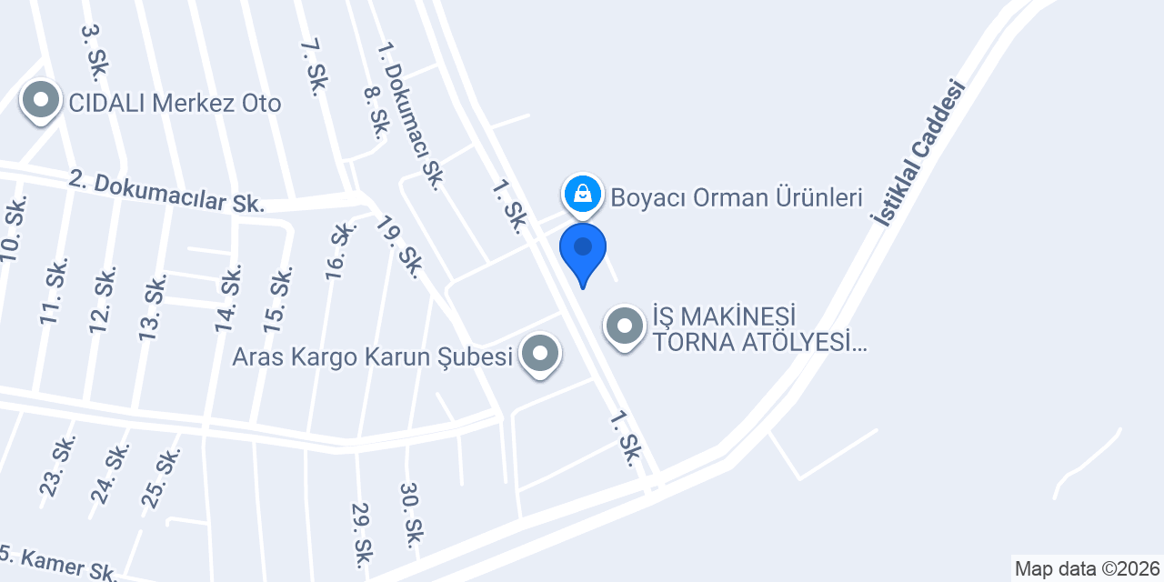 PODYUM GARAGE konumu