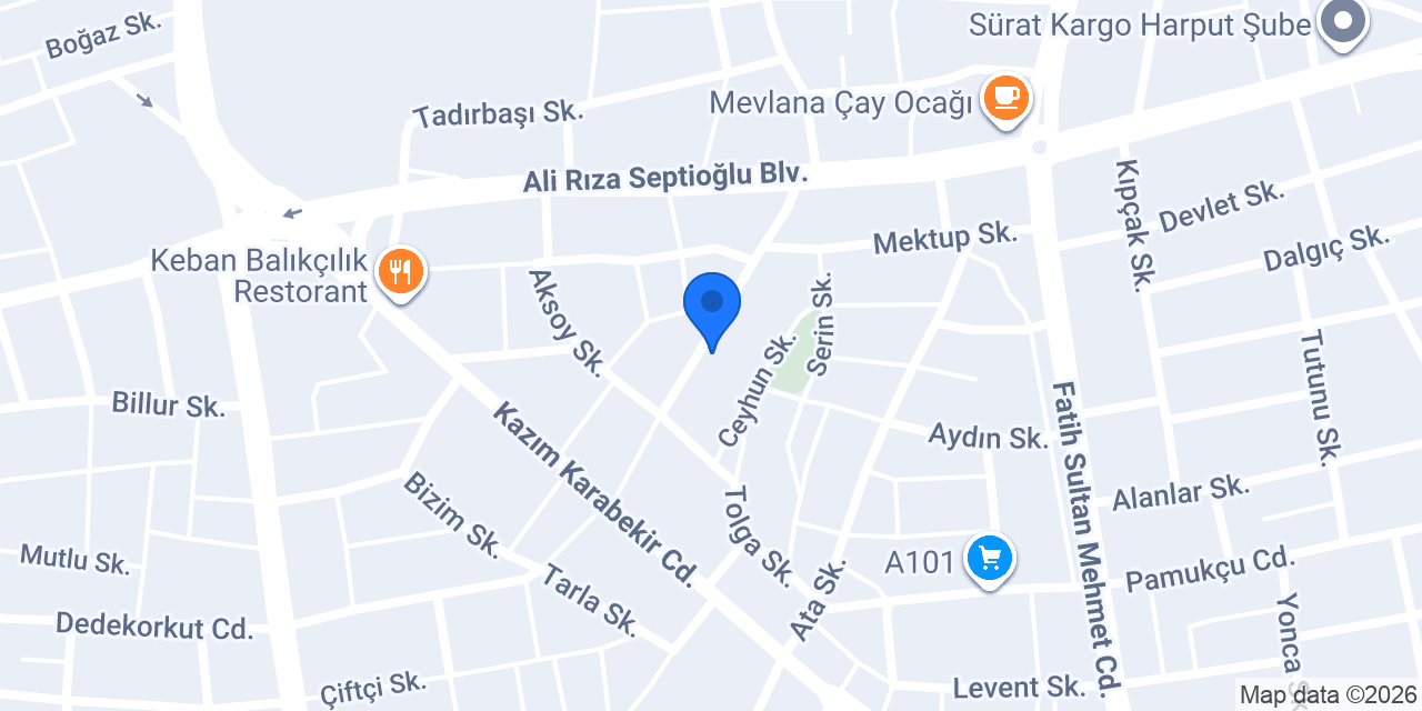 Boyraz Elektrik konumu