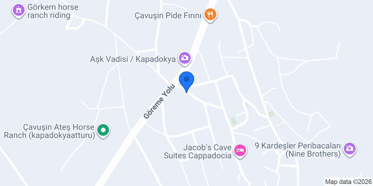 Kapadokya Balayı Biletim konumu