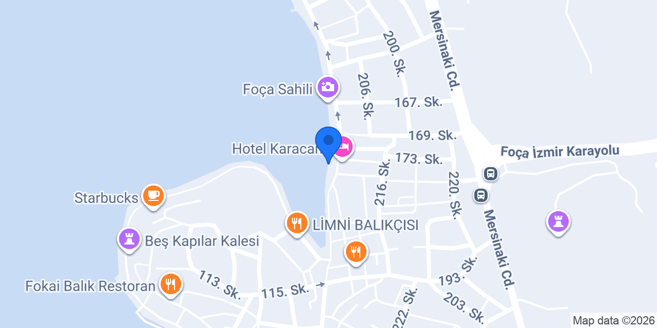 Foça Tekne Turu Monalisa konumu