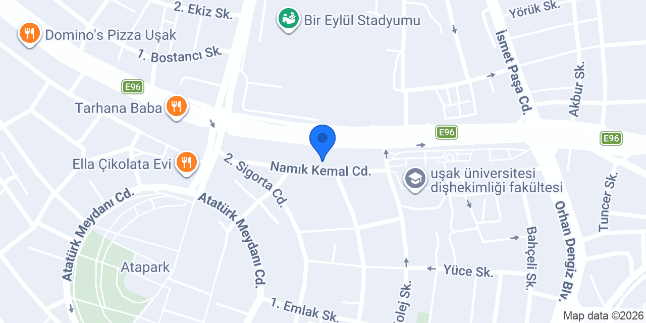 TEKİN PSİKOTEKNİK konumu