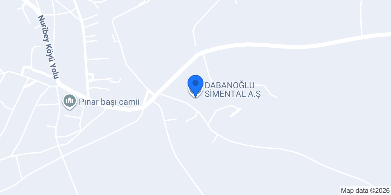 DABANOĞLU SİMENTAL A.Ş. konumu
