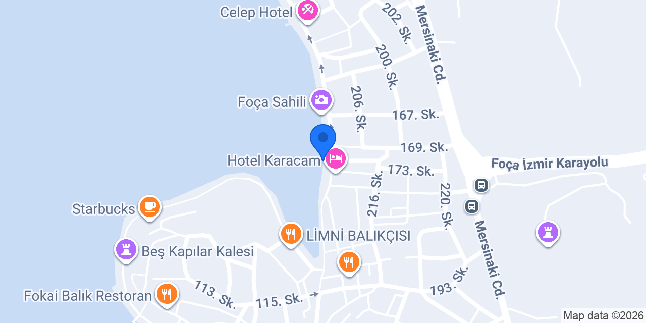 Foça Yekta Kaptan Tekne Turu konumu
