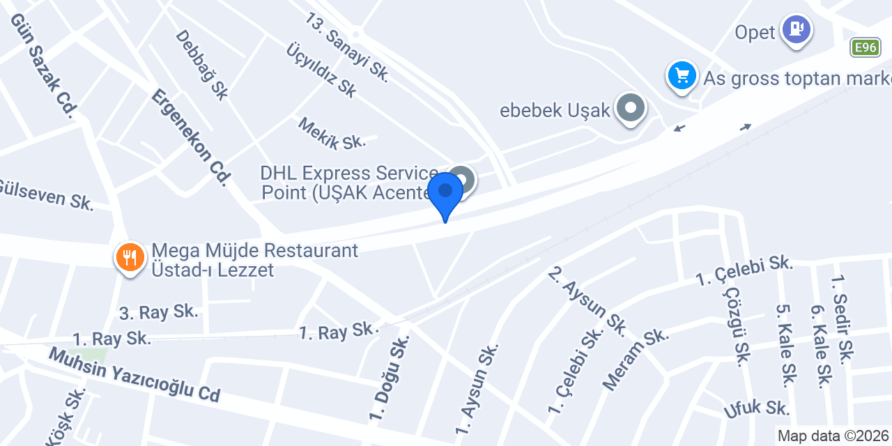 Eroğlu Motors konumu