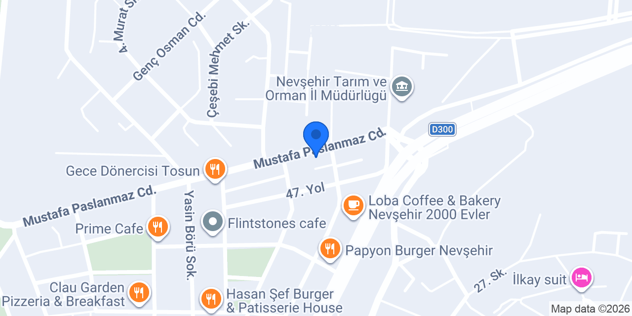 Akademi Kırtasiye konumu