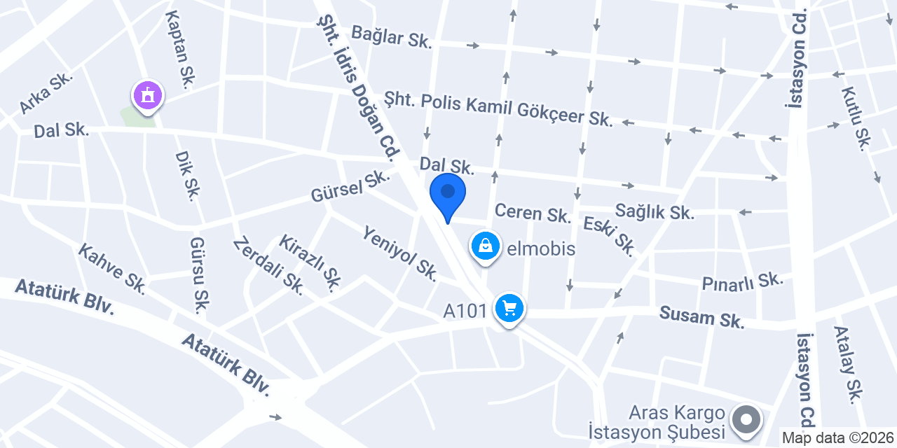 Ispartalı Mühendislik konumu