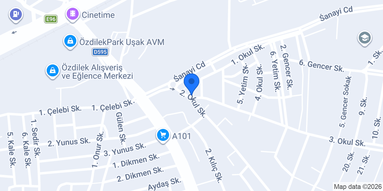 Lastik uşak konumu