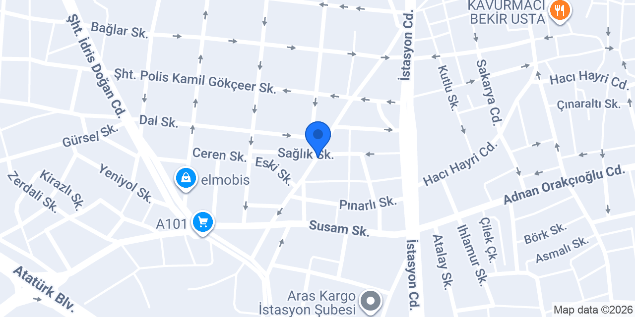 Adile Bayan Kuaförü konumu