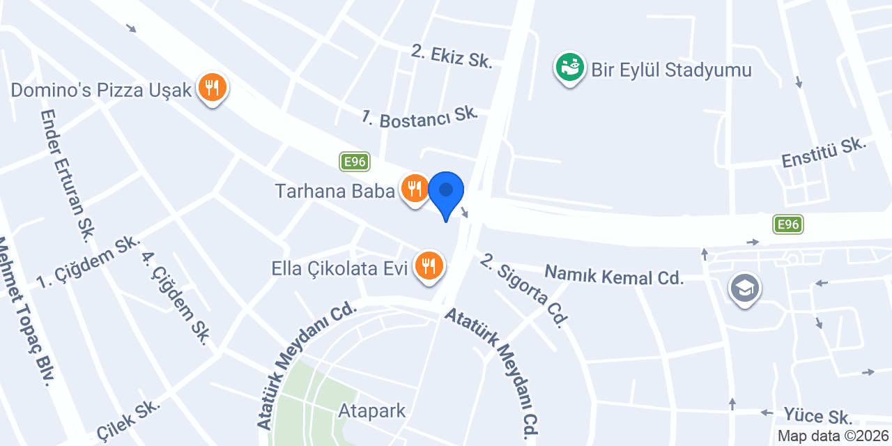 Yataş Bedding I Uşak konumu