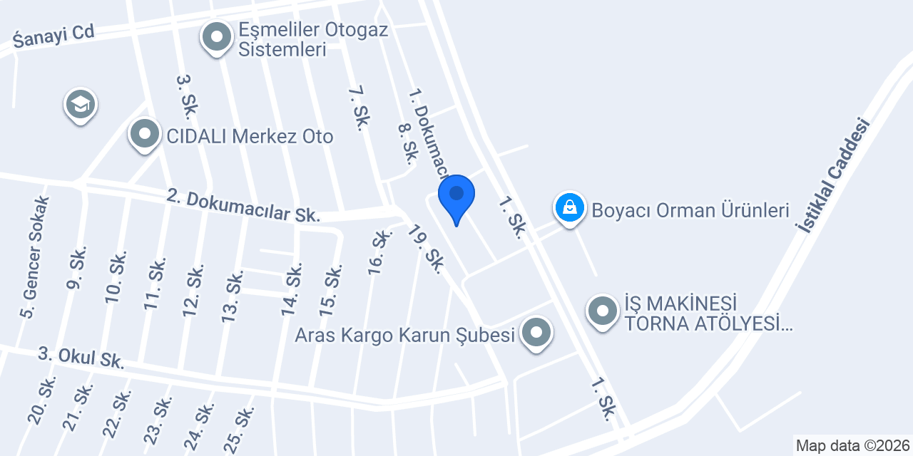 UŞAK BMC konumu