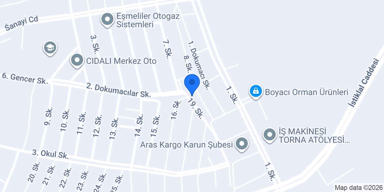Aka Gida Market konumu